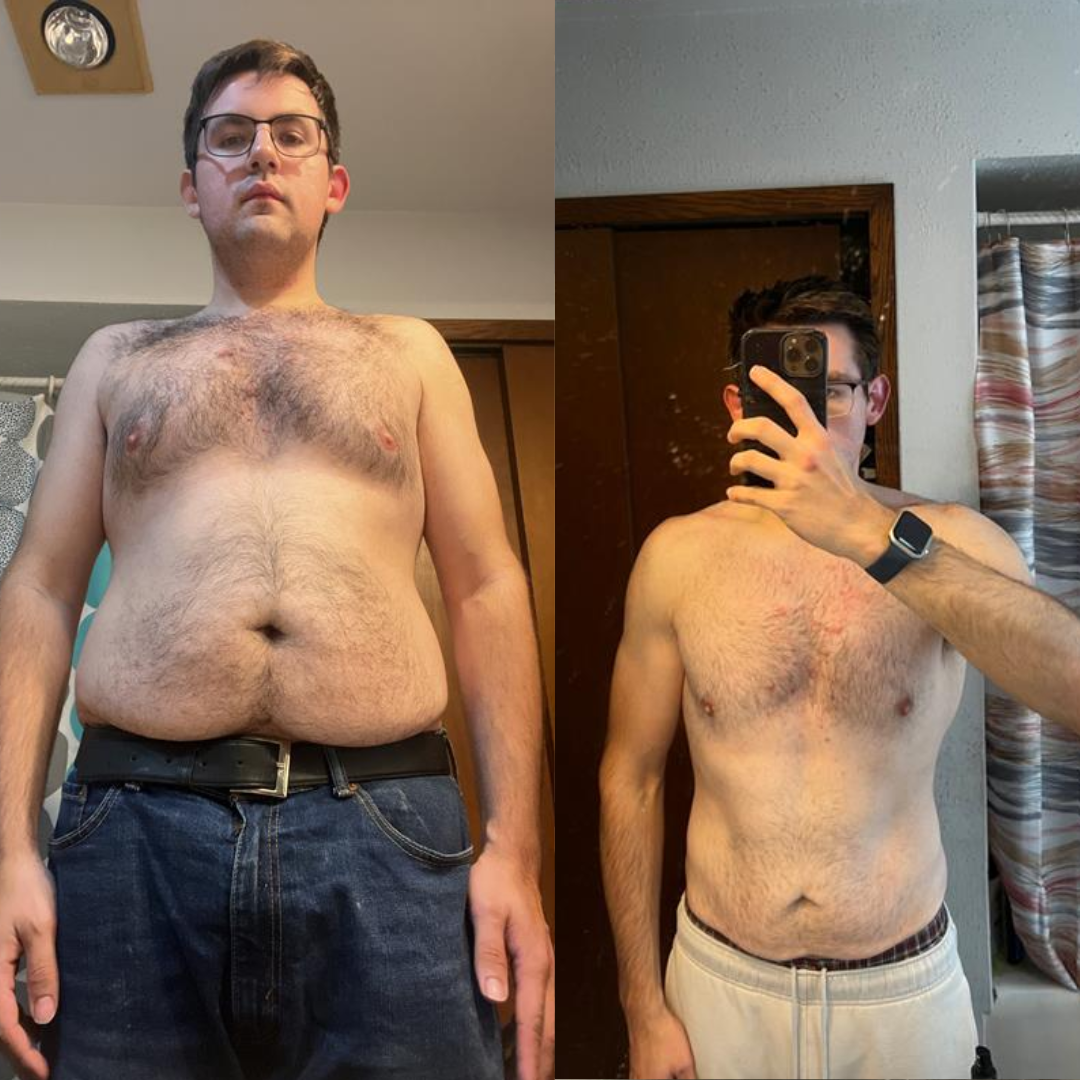 Joey got shredded transformation